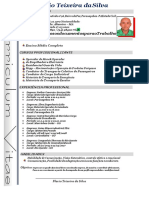 Curriculum de Flavio Teixeira Da Silva