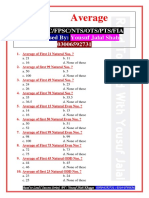 Average Notes FPSC