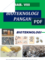 Ppt. Bab Viii Bioteknologi Pangan