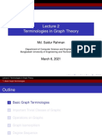 Terminologies in Graph Theory: Md. Saidur Rahman