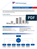 AT-T2000 Series Automatic Test System: APM Technologies