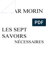 Edgar Morin - Les sept savoirs