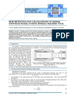 New Methodology Calculations of Radial Stiffness Nodal Points Spindle Machine Tool