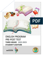 3rd Pre-Post Test 2022-2023 Students Edition