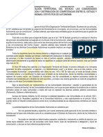 Comunidades Autónomas y Estatutos de Autonomía según la Constitución Española