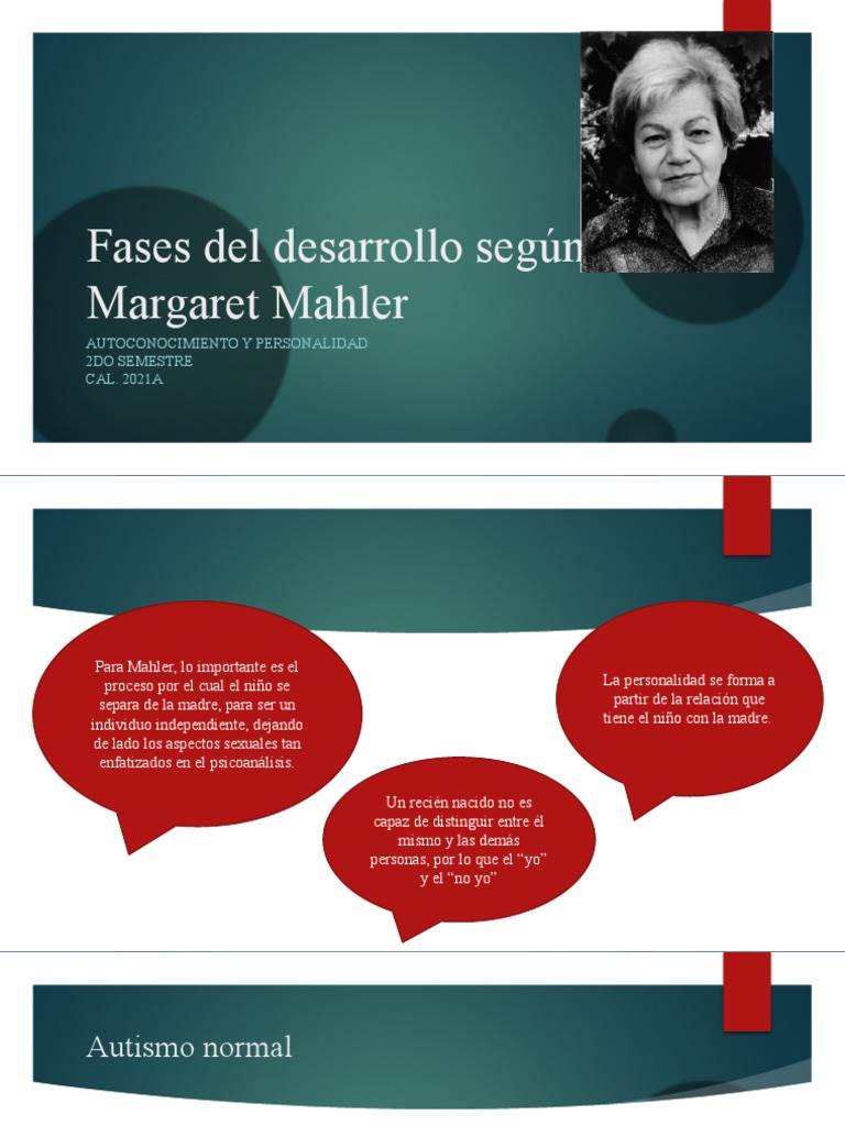 Fases Del Desarrollo Según Margaret Mahler | PDF | Sicología | Ciencias ...