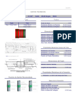 Casing 13 3/8" N-80 68.00 Lb/pie BCN: Datos Técnicos