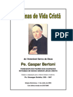 Vida cristã segundo Pe. Gaspar Bertoni