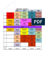 Horario de Clases 7° A