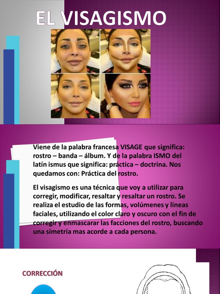 Técnicas de Visagismo en Maquillaje | PDF | Productos cosméticos