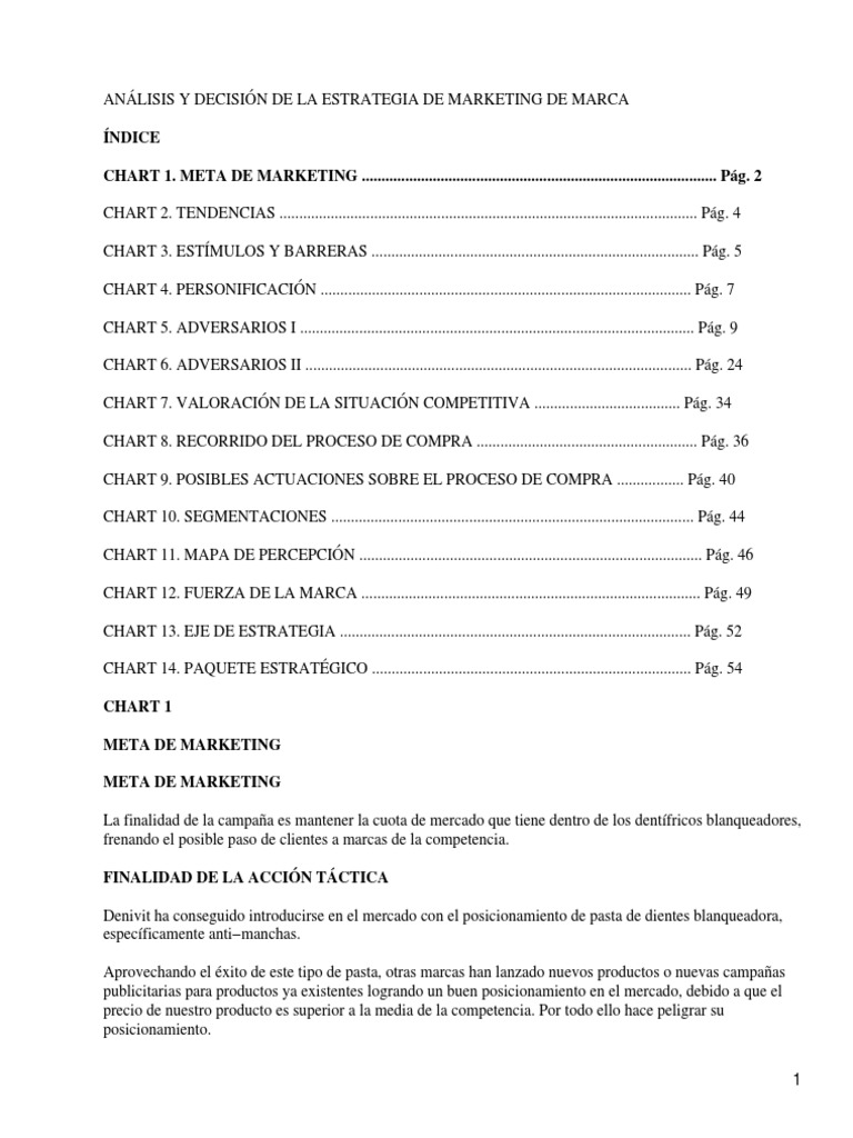 Estrategia de Marketing para Denivit | PDF | Marketing | Marca
