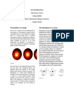 Universidad Ecci: The Gradient of A Scalar The Divergence of A Vector