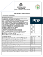 Ficha de Gerenciamento de Risco