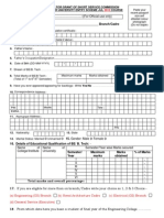SSB Piq Form | PDF