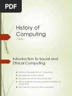 Lecture 1 - History of Computing