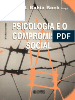 Resumo Psicologia e o Compromisso Social Ana M Bahia Bock
