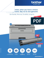 HL-B2080DW: Duplex Printing (A4 Only)