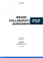 Brand Collaboration Agreement: (Labevande)