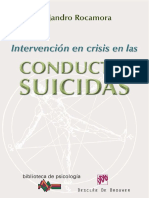 Lectura N°4 Intervención en Crisis en Las Conductas Suicidas