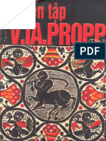 Tuyển Tập V.IA.Propp Tập I (NXB Văn Hóa Dân Tộc 2003) - Morfologija Skazki, 915 Trang