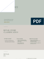 Store Experience Design: Study About Different Types of Retail Formats Existing in The Retail Sector