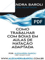 Como usar boias na natação adaptada