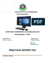 Computer Fundamentals Lab File