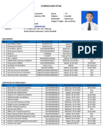 Curriculum Vitae: Personal Data