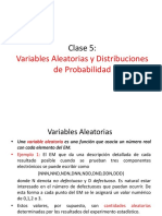 Variables aleatorias y distribuciones de probabilidad