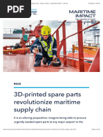 3d-Printed Spare Parts Revolutionize Maritime Supply Chain - Bulker Insights - MARITIME IMPACT - DNV GL