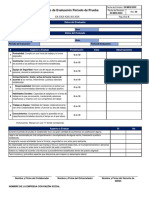 Formulario de Evaluación Periodo de Prueba