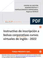 Instructivo Inscripción Corporativas Bilingüismo 2022