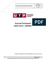 Guía Del Postulante Enero - Marzo 2023