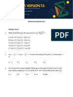 VTAMPS 7.0 Senior Secondary Set 1