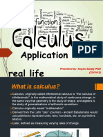 Applications of Calculus
