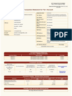 NPS Transaction Statement For Tier I Account: Current Scheme Preference