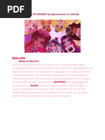 Ever After High in Order