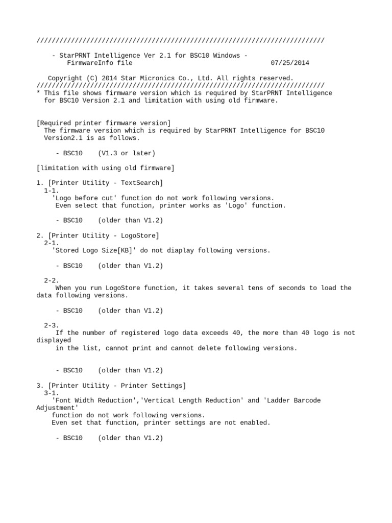 Firmware Info en | PDF | Computers