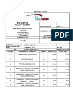 Proforma Invoice RE 15%