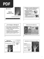 Radiografía de Mano y Edad Ósea | PDF | Mano | Hueso