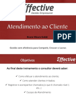 Atendimento Cliente Treinamento