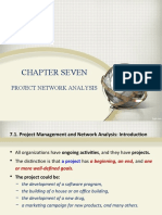 OR-Chapter 7 PROGECT NETWORK ANALASIS