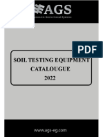 Catalougue 2022 Soil Testing Equipment