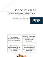Teoría Sociocultural Del Desarrollo Cognitivo