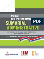 Manual de Procedimiento Sumarial Administrativo