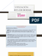 Cotización Torta de Bodas 10 de Sep.2022