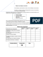 Objeto tecnológico evaluado