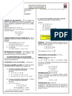 Ecuaciones de Primer Grado