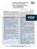 Dece - Acta de Compromiso y Ficha Socioeconomica