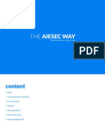 The AIESEC Way Communication Manual